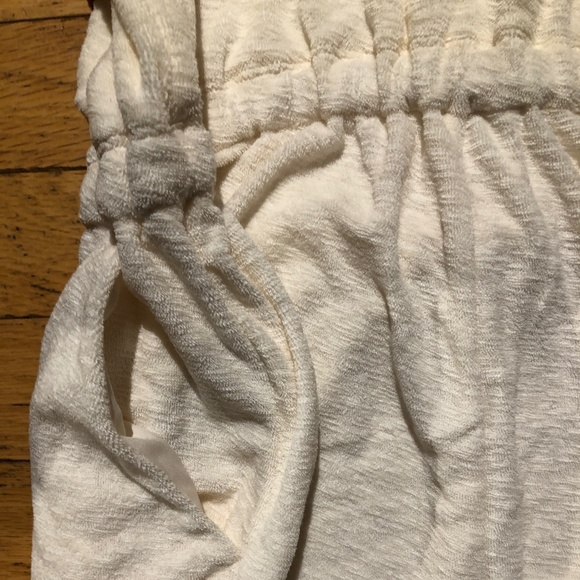 Brand New Old Navy Women’s Cream Terry Cloth Onesie Romper - Picture 11 of 16